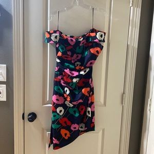 Navy Poppy MILLY Dress
